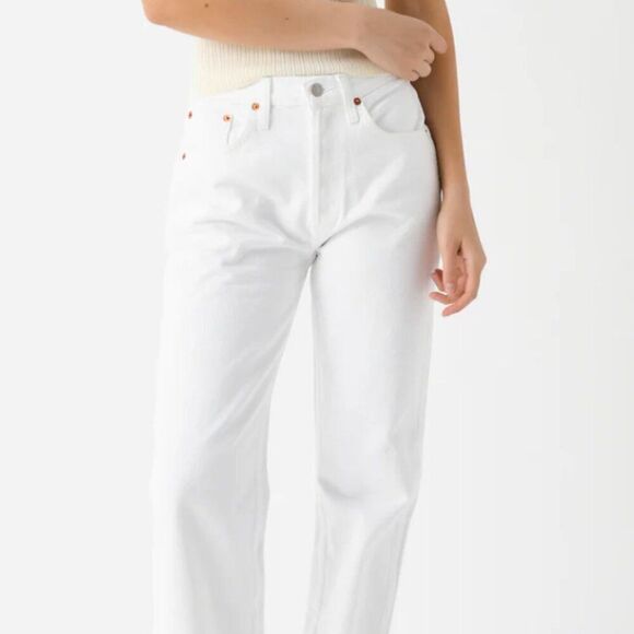 RE/DONE  Women's High Rise Loose Long Jean - Picture 4 of 6